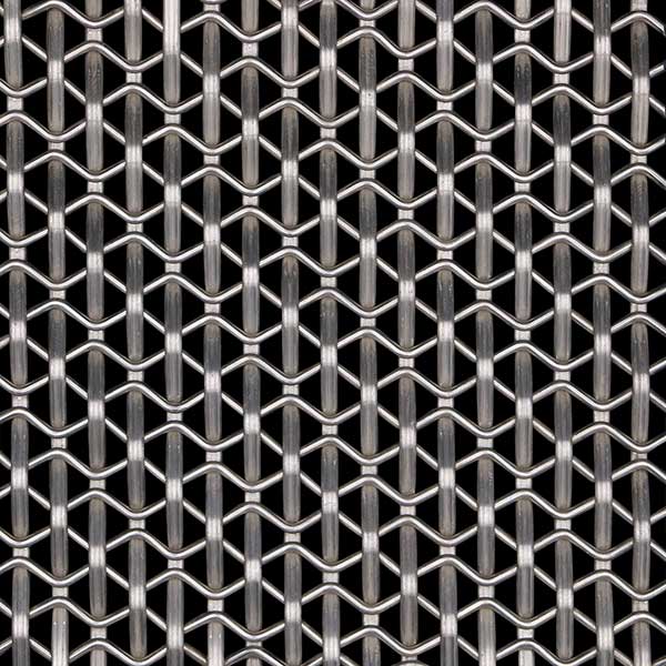 wire mesh with ceramic center