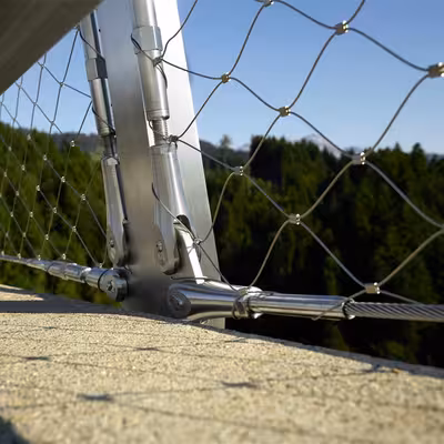 folding wire mesh container