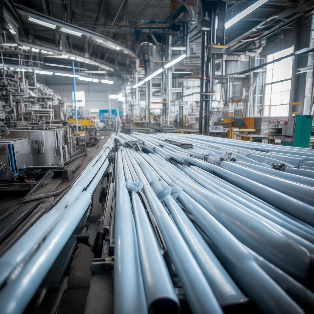 china white pvc pipe