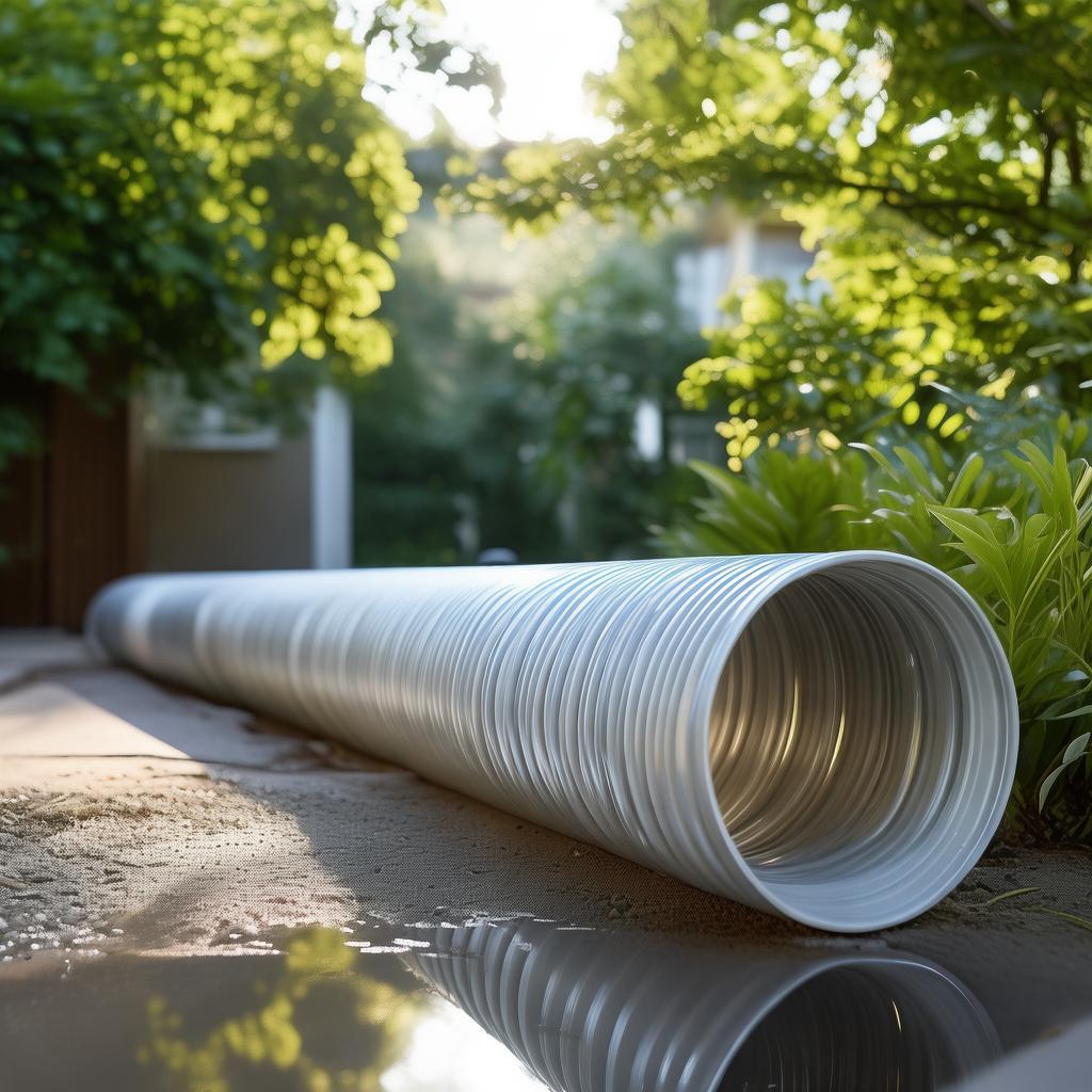 china dn500 hdpe double wall corrugated pipe for sewage drain