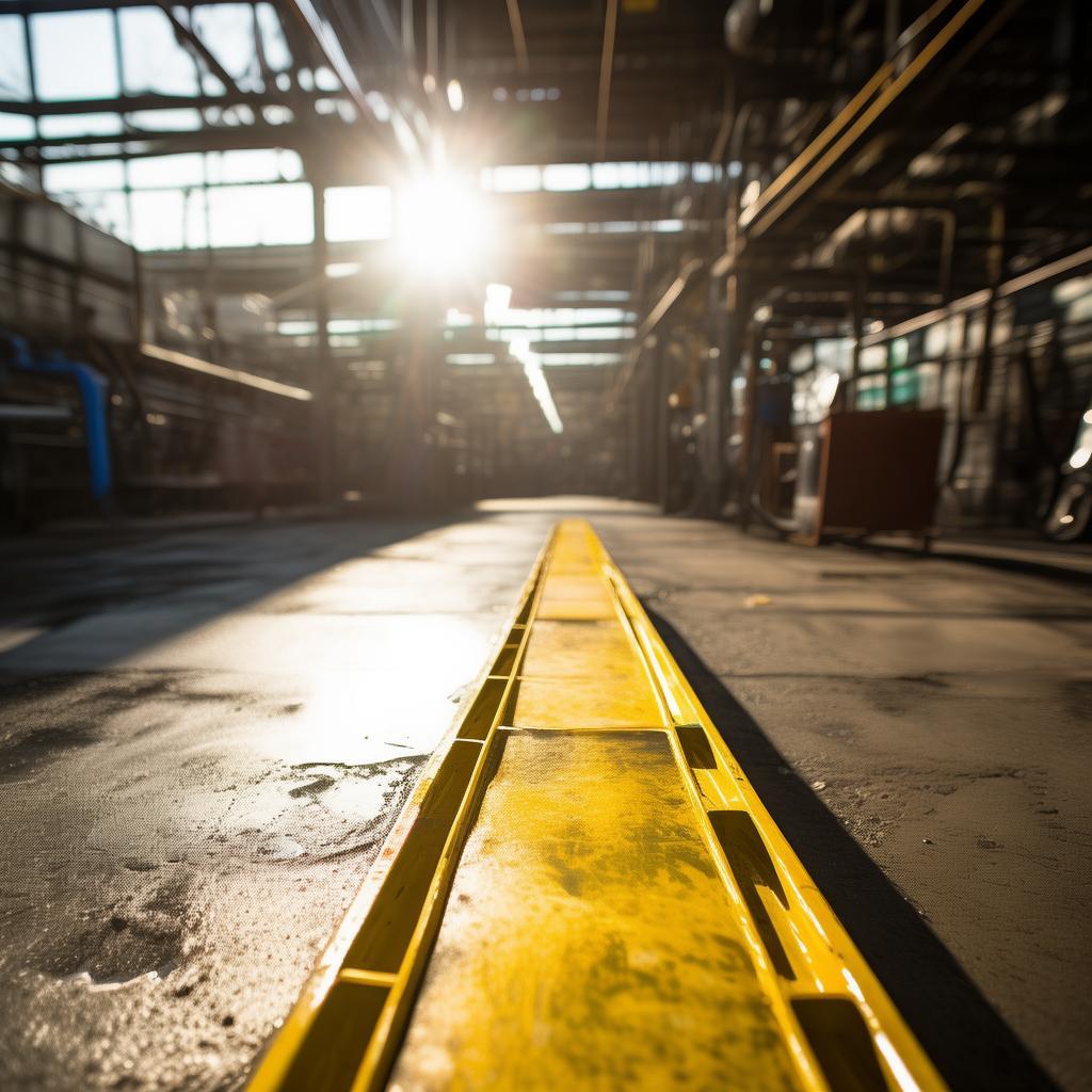 yellow grating