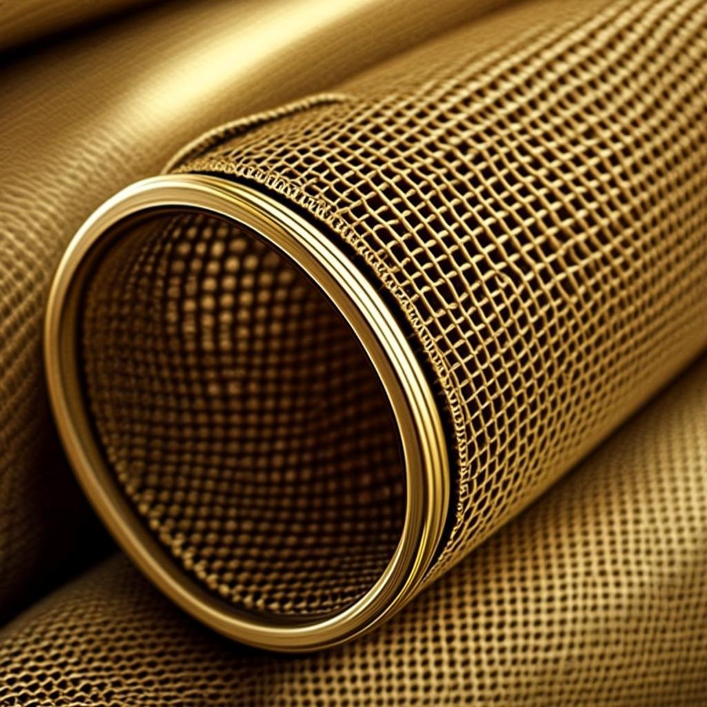famous decorative brass wire mesh