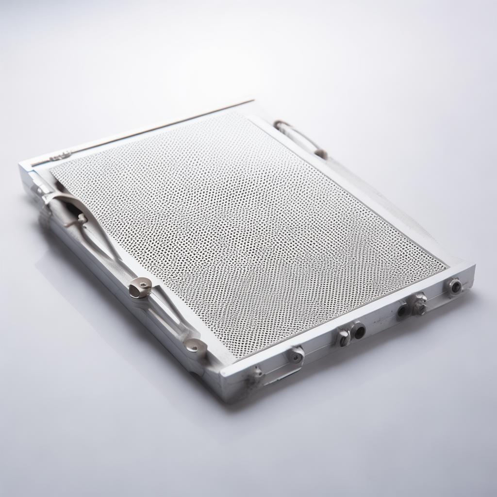 framed welded wire mesh panel