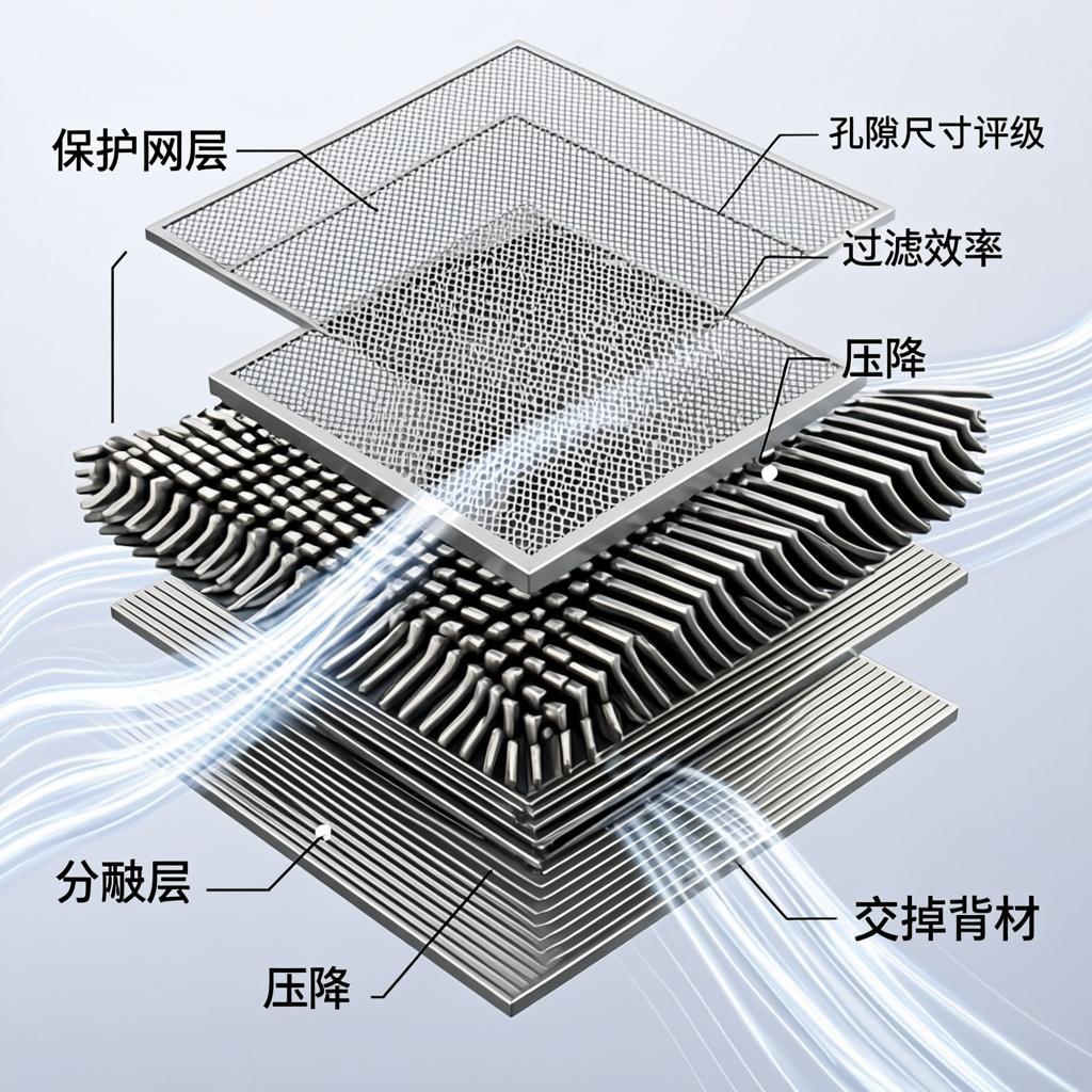 famous mesh metal material